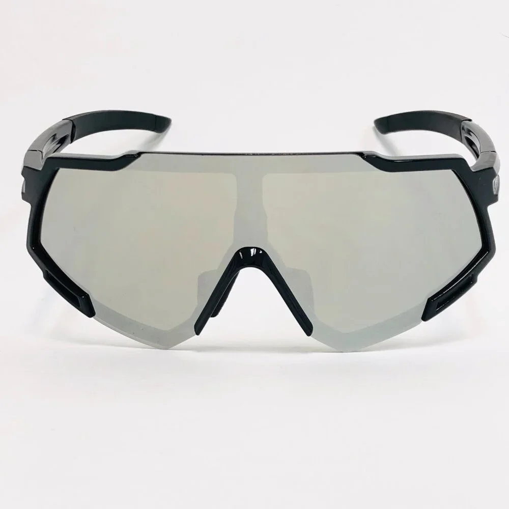 Polarized Sport‎ Men Sunglasses Outdoor Silver Mirror Lens Beach Shades Lentes